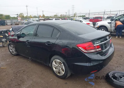 2013 Honda Civic Lx from USA, damaged, VIN 19XFB2F52DE057199